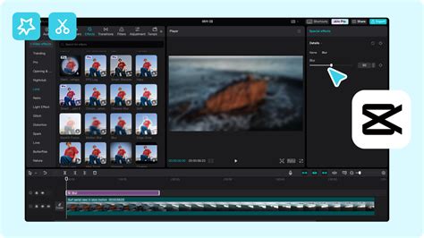 how to blur out in capcut