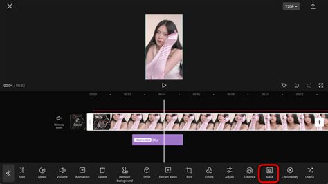how to blur text on capcut pc