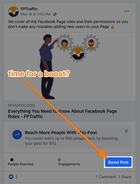 how to boost a post on facebook for free