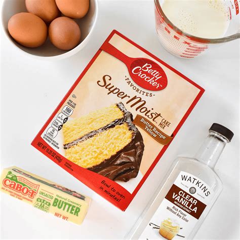 how to boost box cake mix