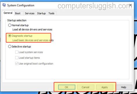 how to boot into diagnostic mode windows 10