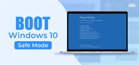 how to boot windows 10 in test mode