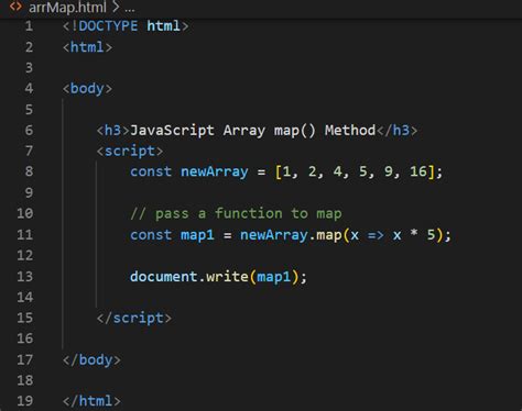 how to break array map in javascript