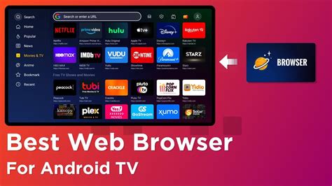 how to browse the web on android tv