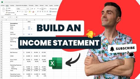 how to build a basic financial model in excel