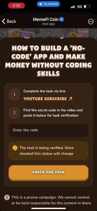 how to build a no code app memefi