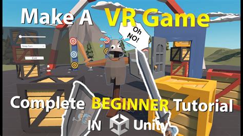 how to build a vr game in unity