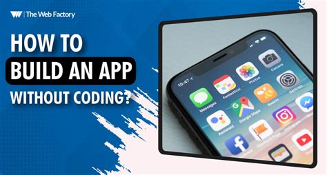 how to build an app without coding knowledge
