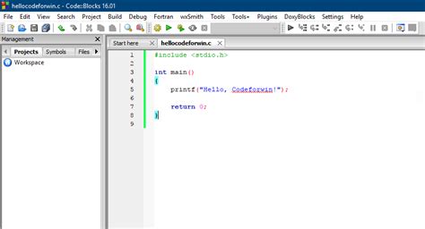 how to build c program in code blocks