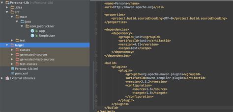 how to build java maven project in intellij