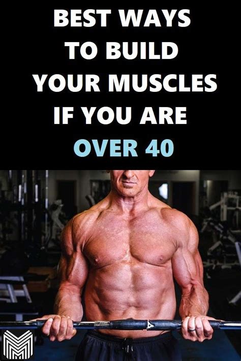 how to build muscle over 40