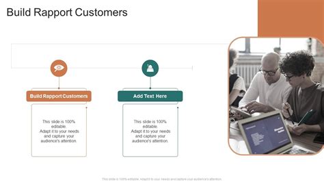 how to build rapport with customers sample