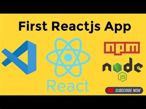 how to build react app in vs code