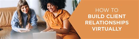 how to build relationships virtually