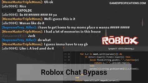 how to bypass chat on roblox