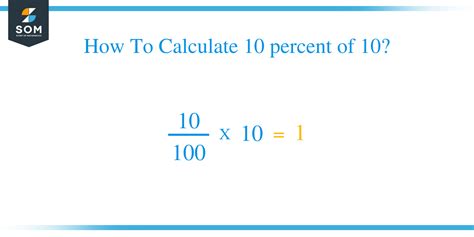 how to calculate 10 of 100