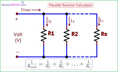 how to calculate 3 parallel resistance