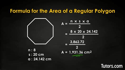 how to calculate a polygon area