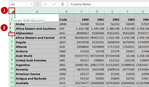 how to calculate all rows in excel