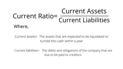 how to calculate current ratio example