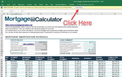 how to calculate mortgage repayments in excel