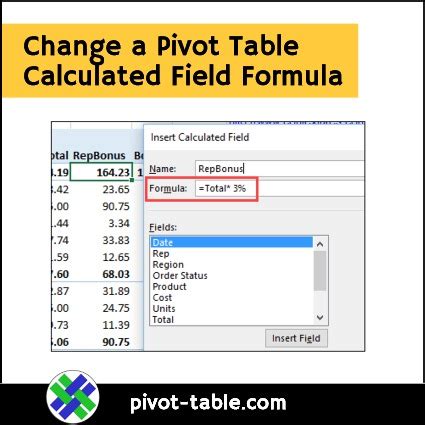 how to calculate pivot table in excel