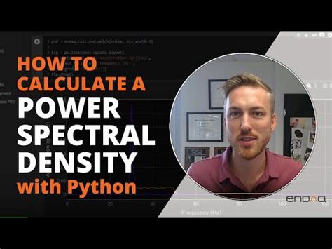 how to calculate power spectral density in python