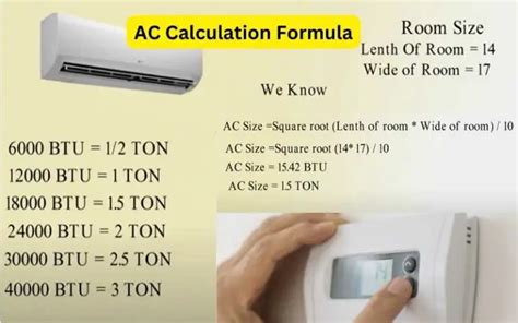 how to calculate size of ac unit