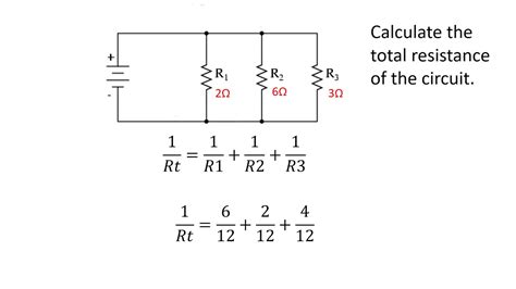 how to calculate total resistance of 2 resistors in parallel