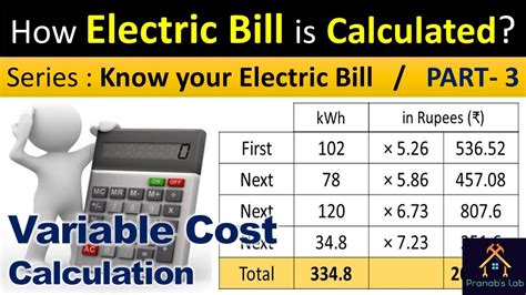 how to calculate units in electricity bill