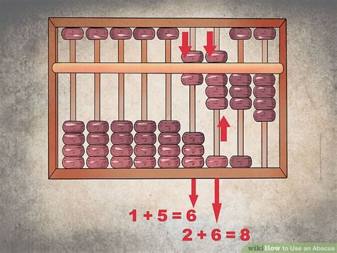 how to calculate using abacus step by step