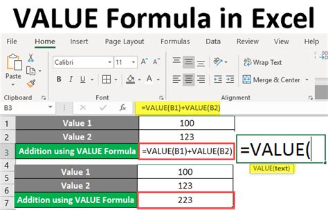 how to calculate value in excel sheet