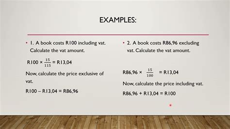 how to calculate vat percentage in maths