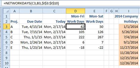 how to calculate working hours in excel excluding weekends and holidays