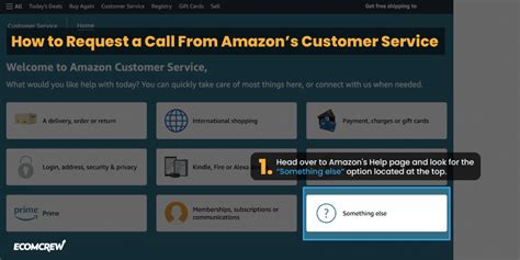 how to call amazon ca customer service
