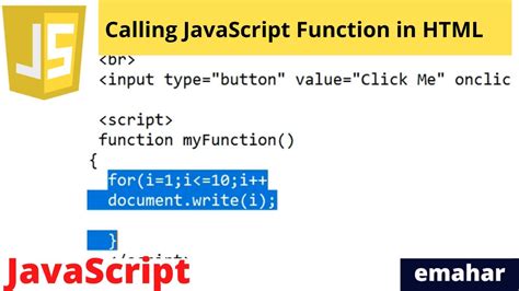 how to call javascript function in html paragraph