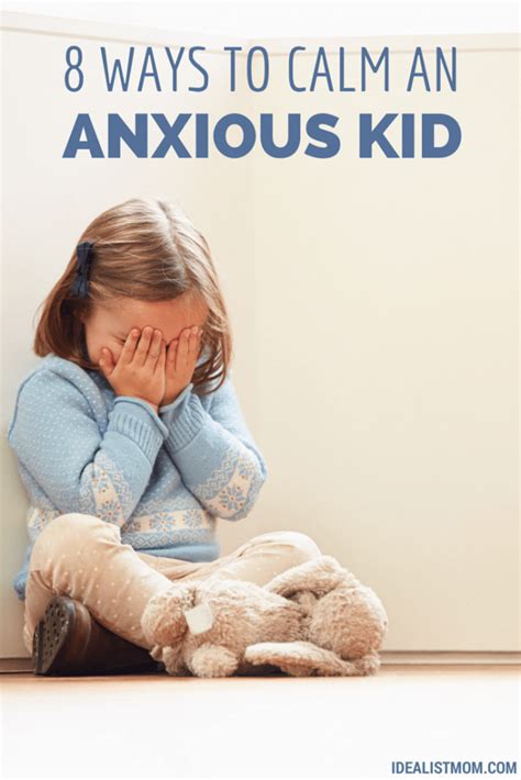 how to calm down an anxious kid