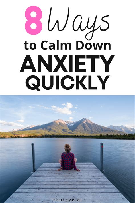 how to calm down anxiety and go to sleep