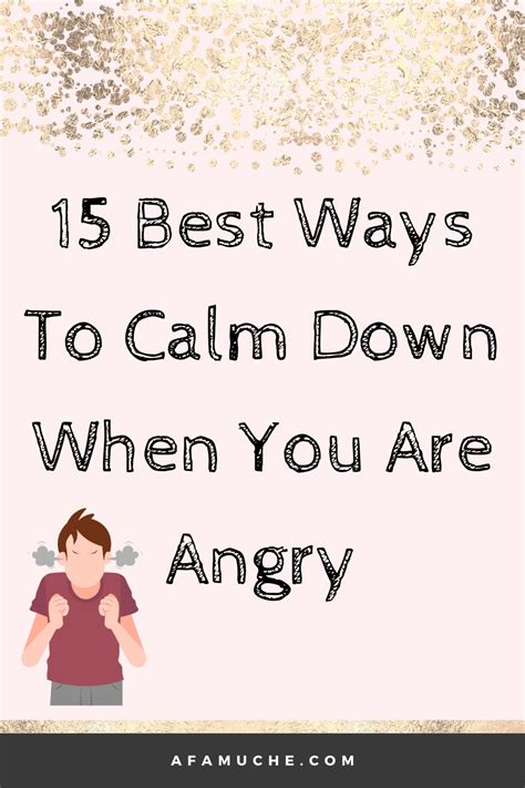how to calm down when angry and stressed