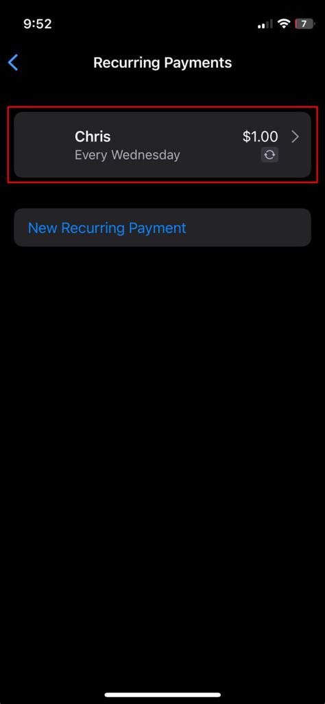 how to cancel a recurring payment with apple pay