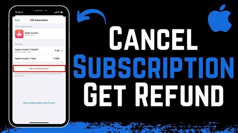 how to cancel a subscription on apple and get money back
