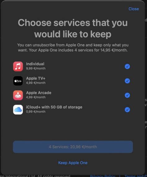 how to cancel apple arcade subscription on android