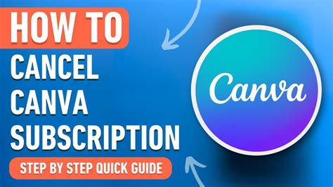 how to cancel canva subscription from phone