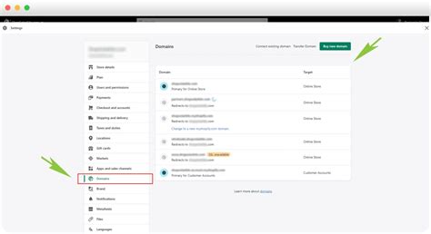 how to cancel domain subscription on shopify