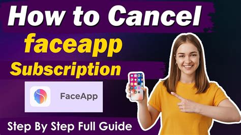 how to cancel faceapp subscription on iphone