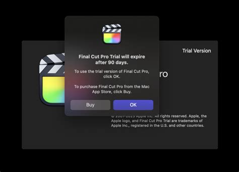 how to cancel final cut pro trial