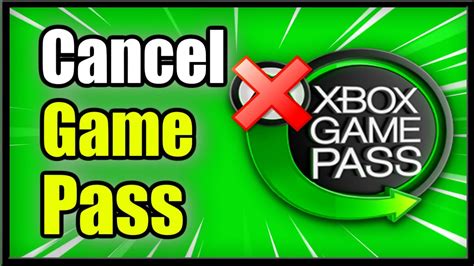 how to cancel game pass subscription