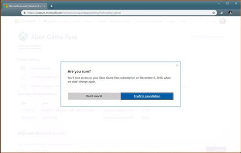 how to cancel microsoft game pass subscription on pc