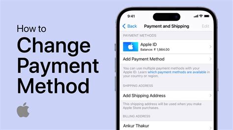 how to cancel payment method on app store