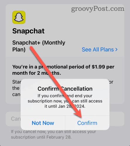 how to cancel snapchat plus on android 2024